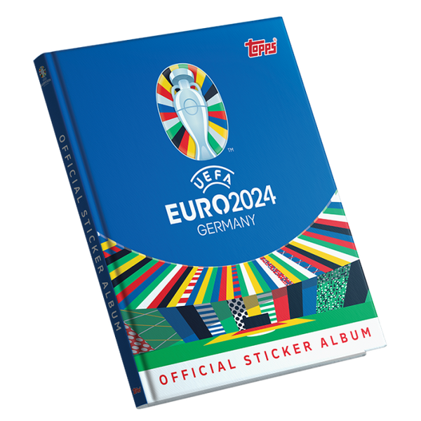 Topps: UEFA Euro 2024 - Sammelalbum Hardcover