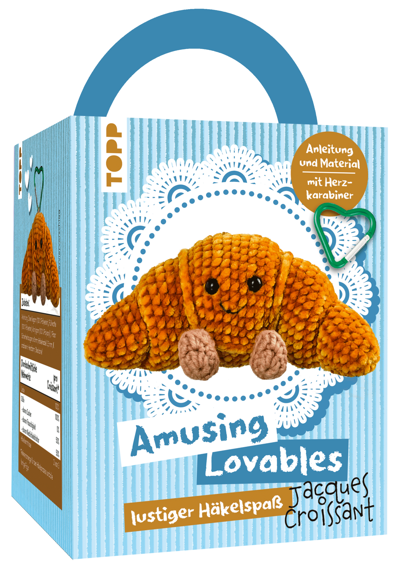 Bastelset - Loveables Häkelset Jacques Croissant
