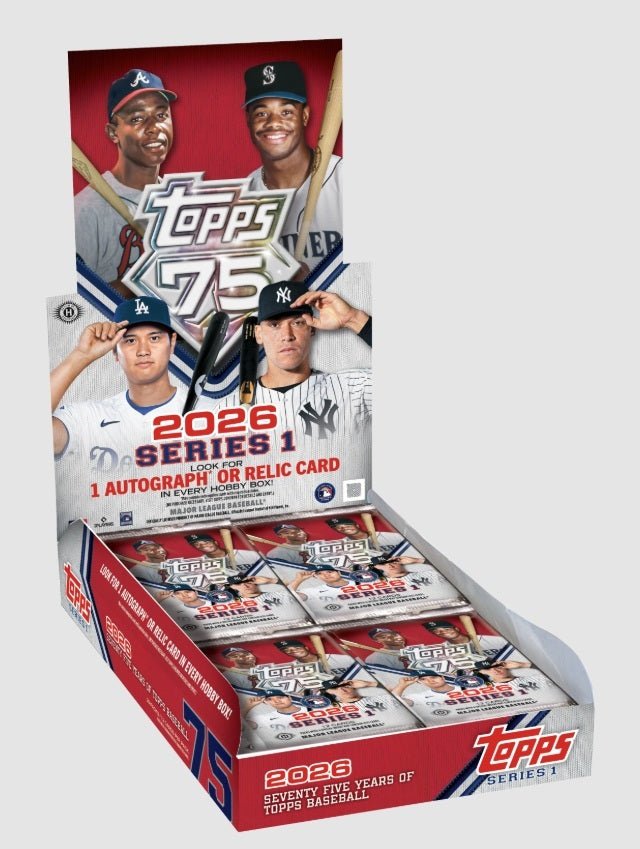 2026 Topps MLB Series 1 - Hobby Box