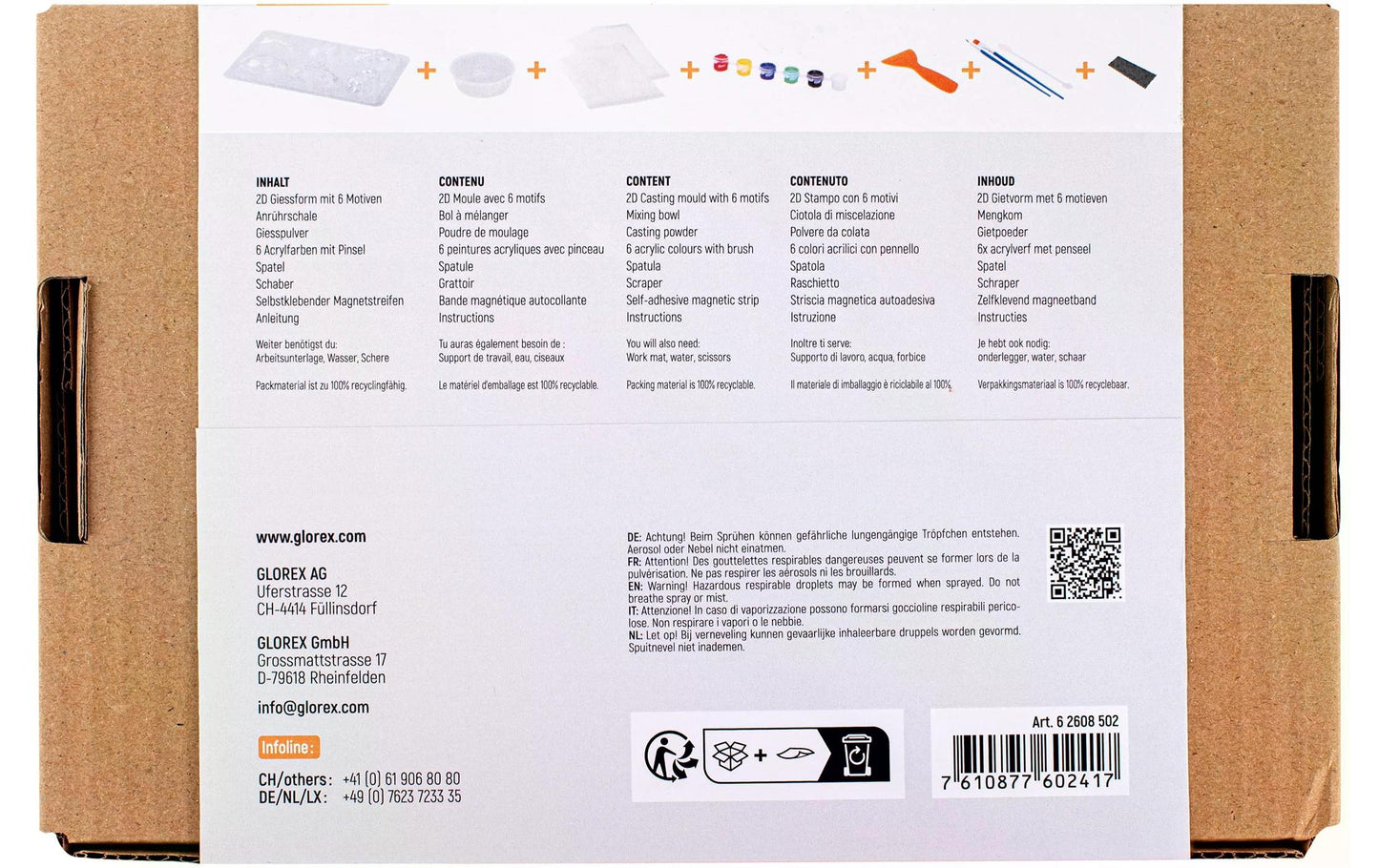 Giess-Set Baufahrzeuge