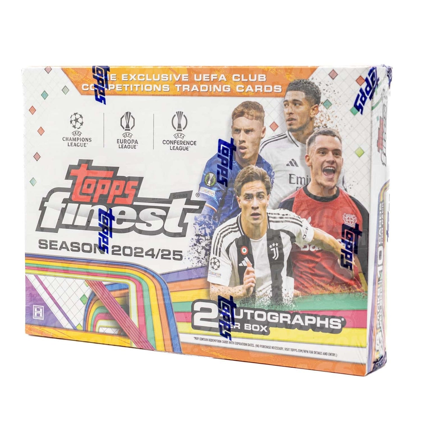 2024-25 Topps Finest UEFA Club Competition - Hobby Box