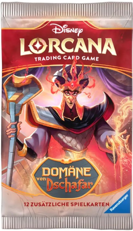 Disney Lorcana: Domäne von Dschafar - Booster deutsch