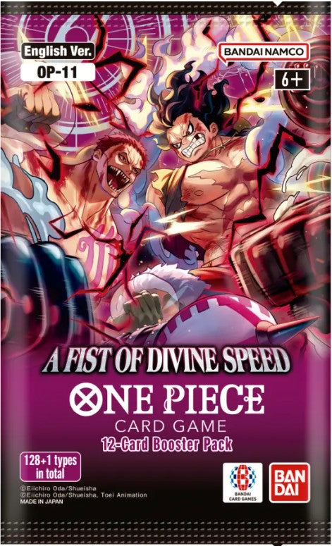One Piece: A Fist of divine Speed - OP 11 - Booster englisch
