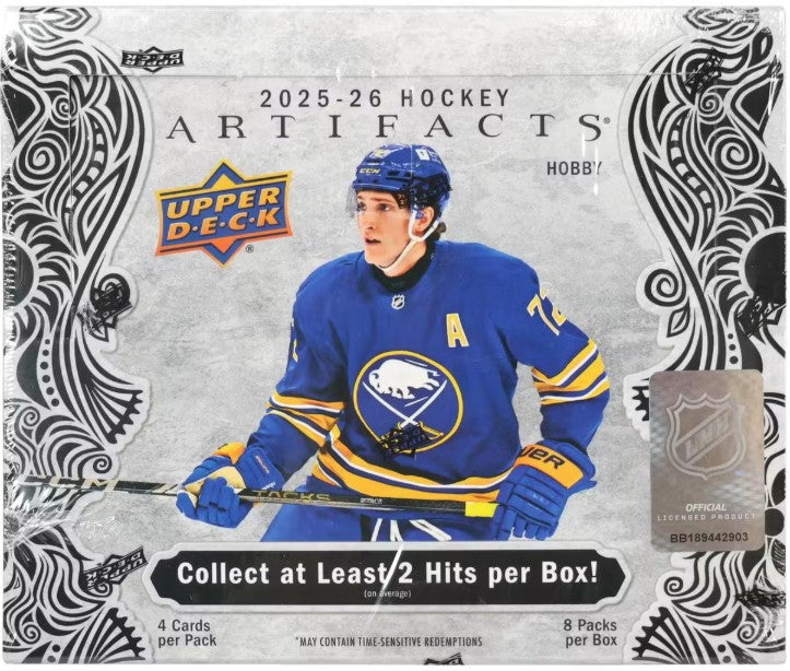 2025-26 Upper Deck NHL Artifacts Hobby Box