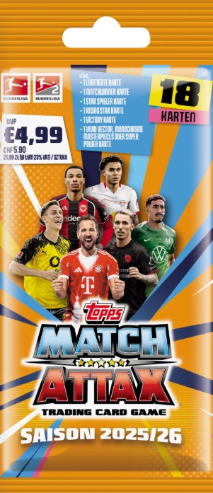 Topps Match Attax Bundesliga 2025/26 - Power Pack