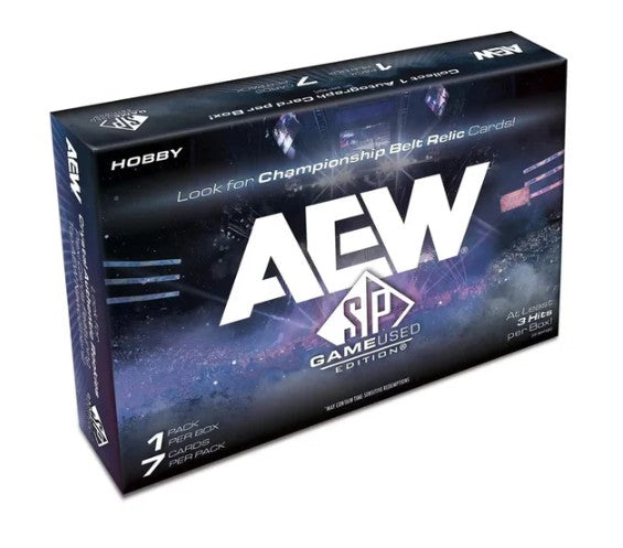 2025 Upper Deck All Elite Wrestling AEW SP Game Used - Hobby Box