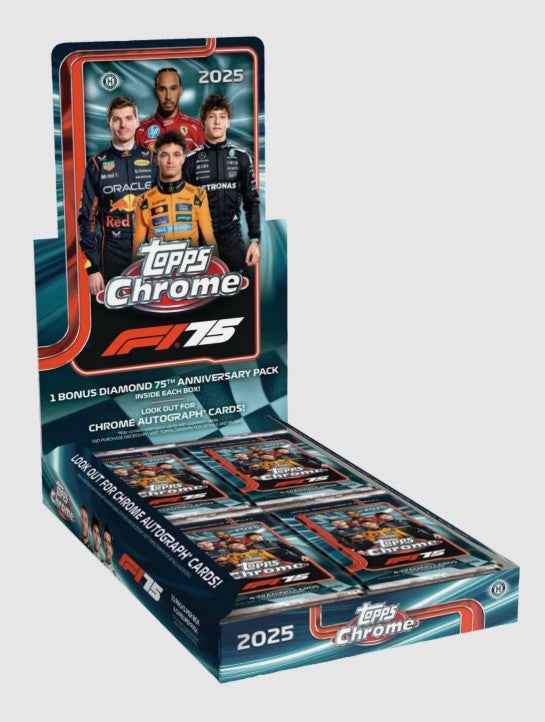2025 Topps Chrome F1 Formel 1 - Hobby Box