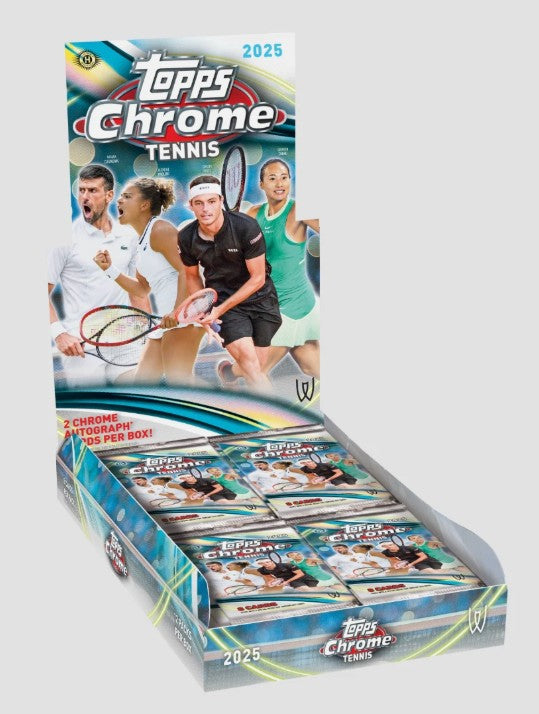 2025 Topps Chrome Tennis - Hobby Box