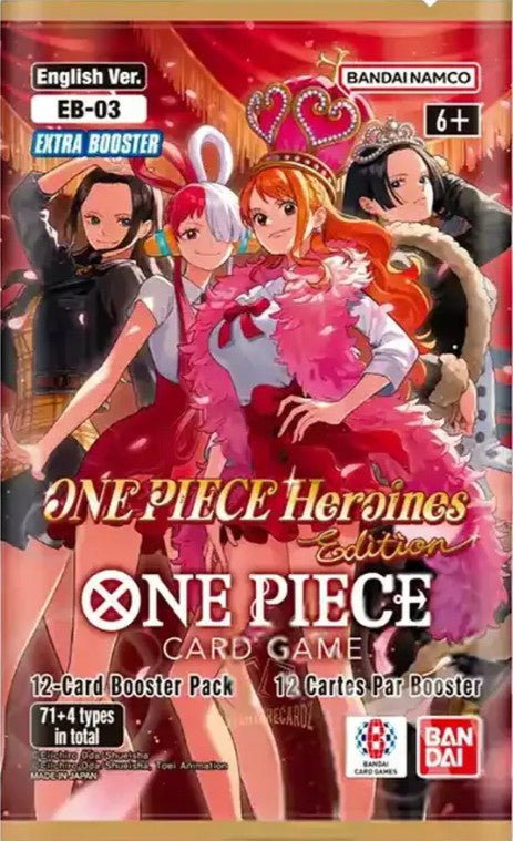 One Piece: Heroines Edition EB-03 - Einzelbooster - englisch