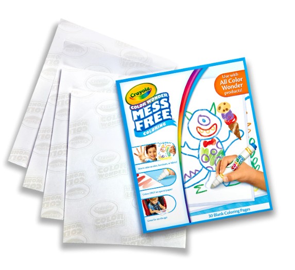 Color Wonder Malspass Blanko Papier