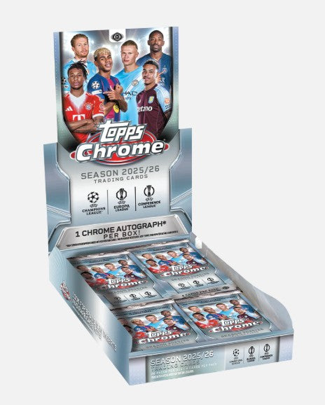 2025-26 Topps Chrome UCC Club Competitions - Hobby Box