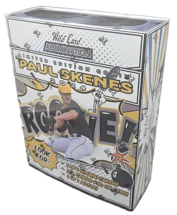 2024 Paul Skenes Comix Wild Card Alumination Limited Edition - Hobby Box