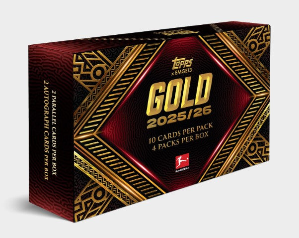 2025-26 Topps x EMGE13 Bundesliga Gold - Hobby Box