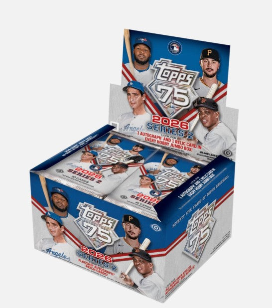 2026 Topps MLB 75 - Series 2 - Jumbo Box