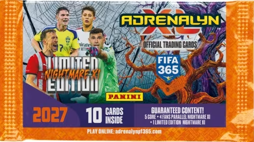 Panini: FIFA 365 Adrenalyn XL 2027 Nightmare XI Booster