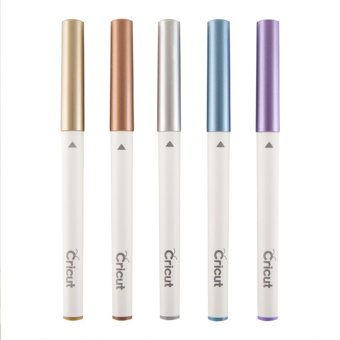 Cricut - Set mit 5 Stiften metallic