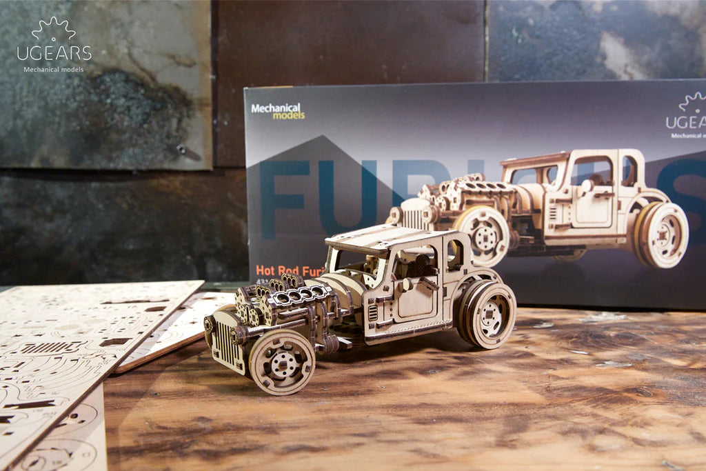 UGEARS: Hot Rod Furious Mouse