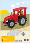 Pebaro: Laubsägevorlage Traktor