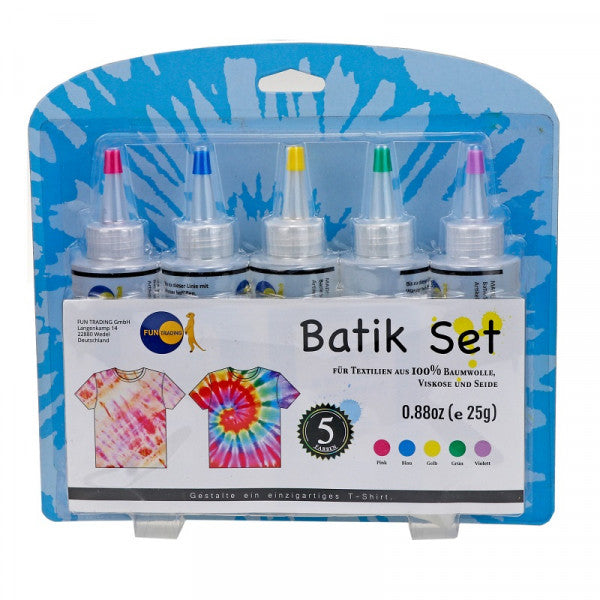 Batikfarben 5er-Set