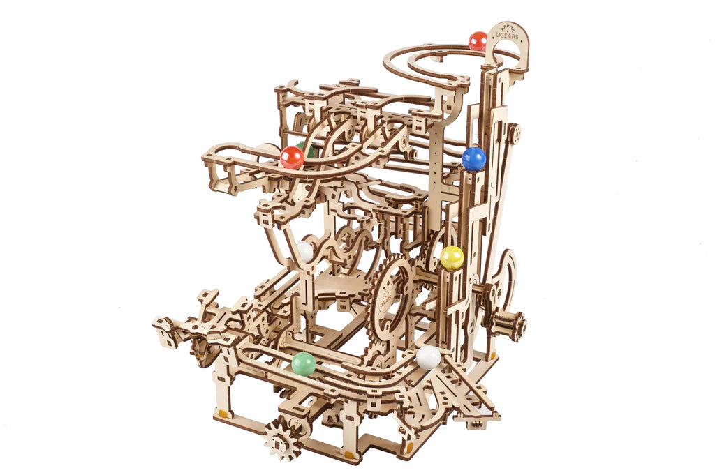 UGEARS: Kugelbahn 3.0 - tiered hoist