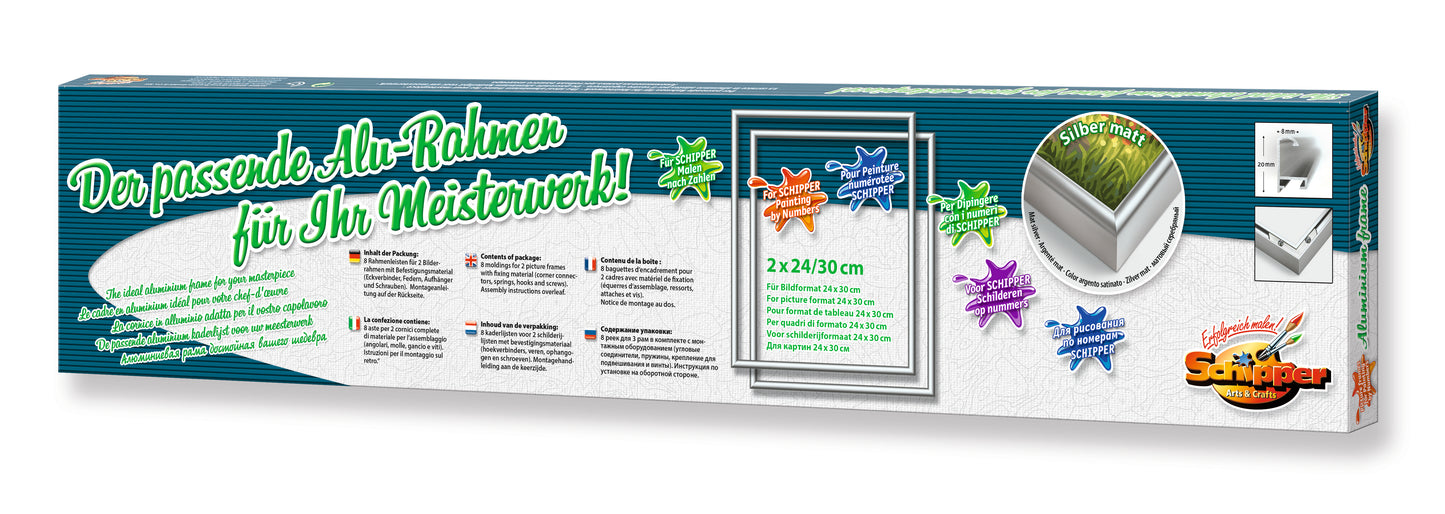 Schipper: Alurahmen gold 24x30 cm - 2 Rahmen