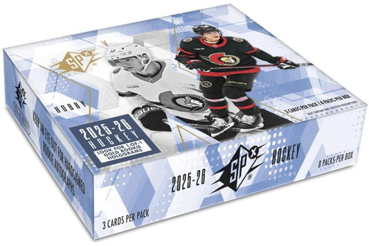 2025-26 Upper Deck NHL SPx - Hobby Box