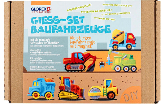 Giess-Set Baufahrzeuge