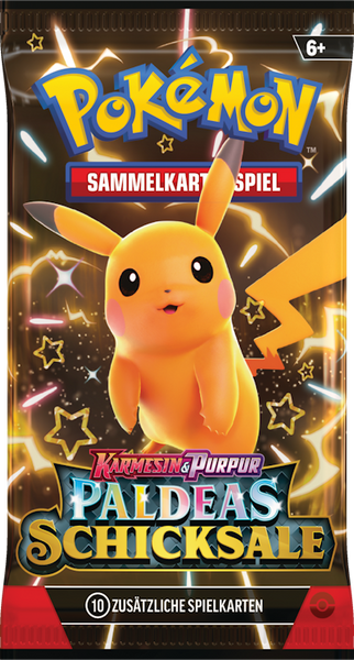 Pokemon: Karmesin & Purpur Paldeas Schicksale - Boosterpack einzeln deutsch