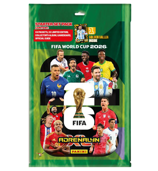 Panini: FIFA World Cup 2026 Adrenalyn XL - Starter Set