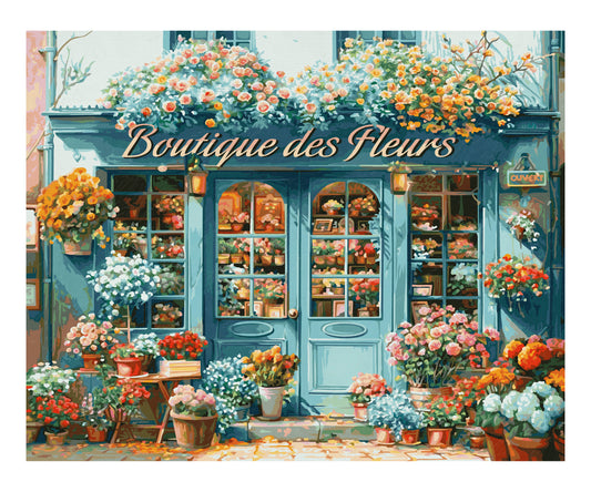 Schipper: Französischer Blumenladen