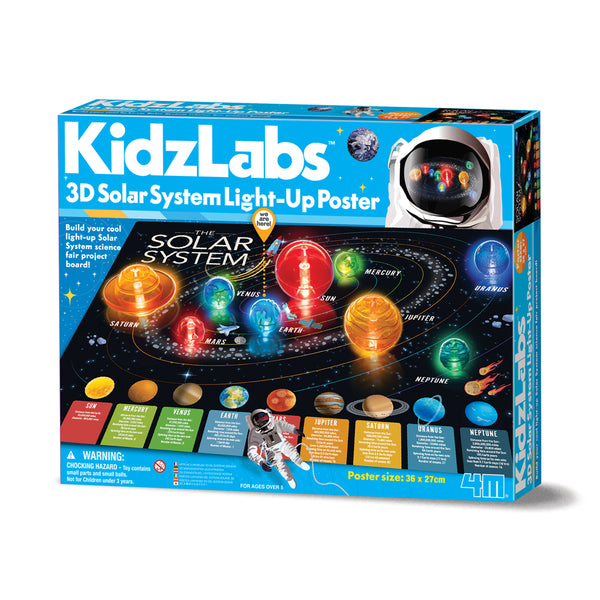 Kidz Labs: 3D Beleuchtetes Sonnensystem