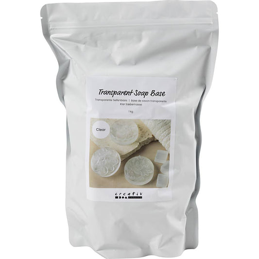 Transparente Seifenbasis Granulat 1000g