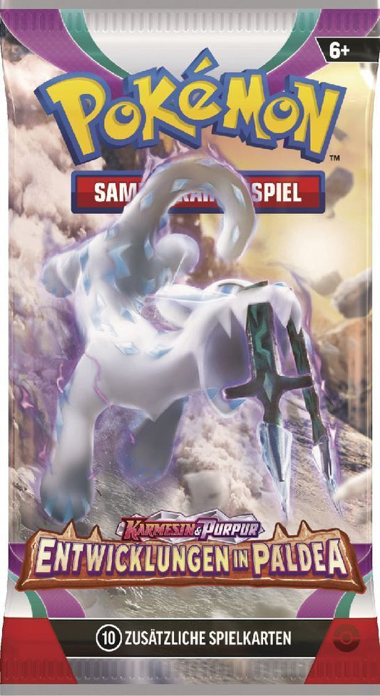 Pokemon: Karmesin & Purpur Serie 02 - Entwicklungen in Paldea Booster