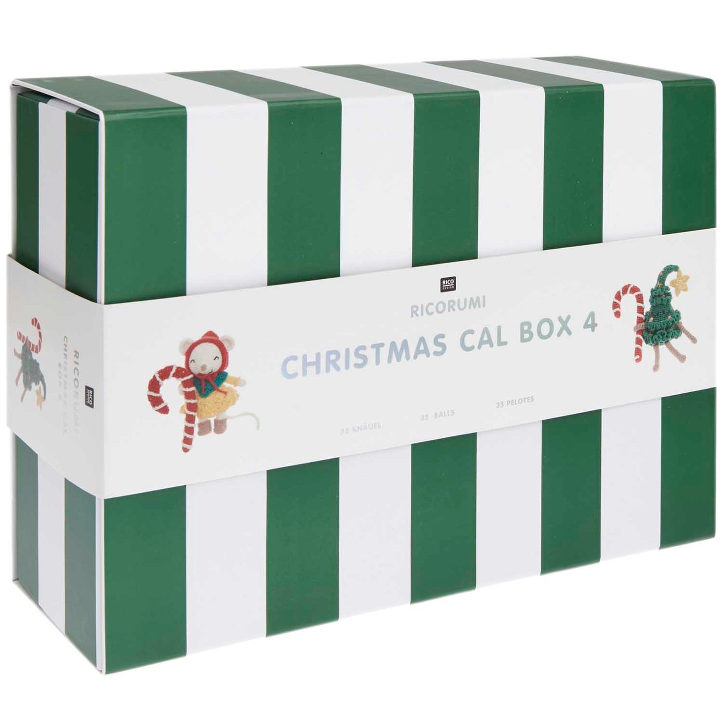 Rico: Christmas CAL Kit - Candy Canes / Box 4