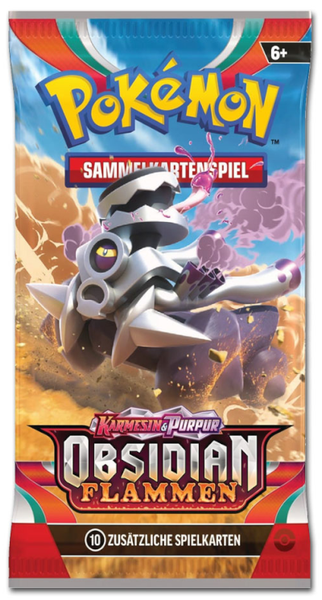 Pokemon: Karmesin & Purpur Serie 03 - Obsidian Flammen Booster