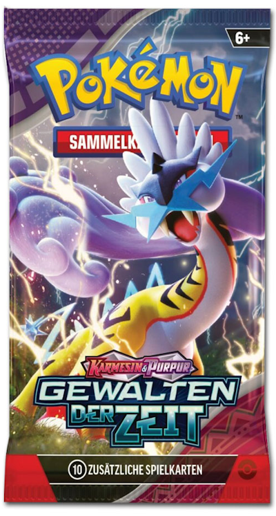 Pokemon: Karmesin & Purpur Serie 05 - Gewalten der Zeit - Booster