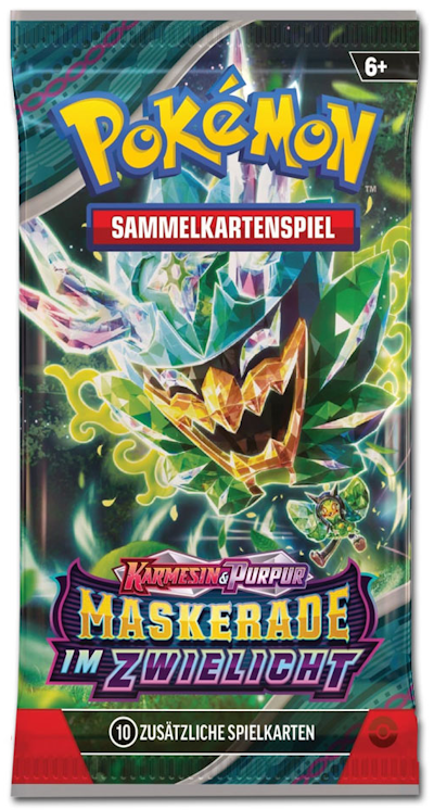 Pokemon: Karmesin & Purpur Maskerade im Zwielicht - Booster deutsch