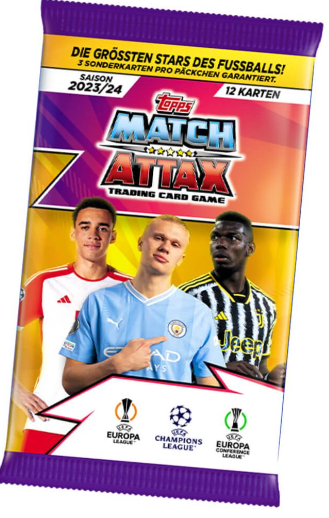 Topps Match Attax Champions League 2023/24 Booster