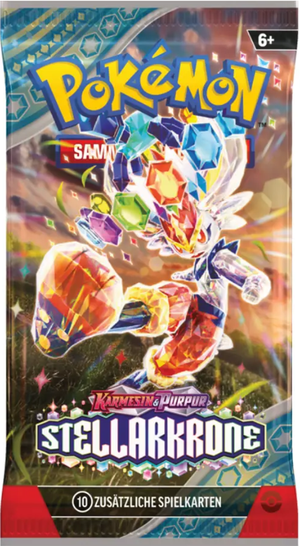 Pokemon: Karmesin & Purpur Serie 07 - Stellarkrone - Booster