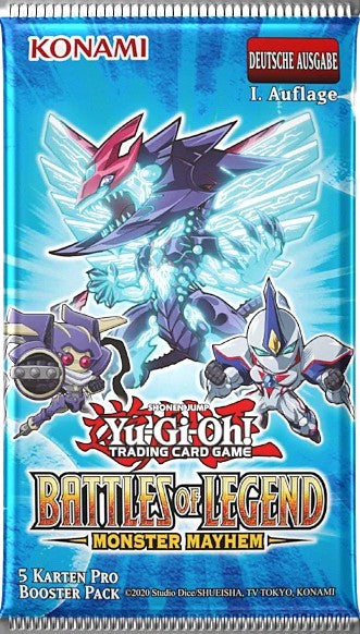 Yu-Gi-Oh!: Monster Mayhem - Booster einzeln - deutsch