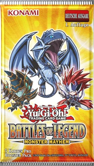 Yu-Gi-Oh!: Monster Mayhem - Booster einzeln - deutsch