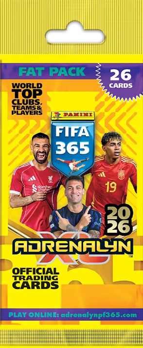 Panini: FIFA 365 Adrenalyn XL 2025-26 Booster - FAT Pack