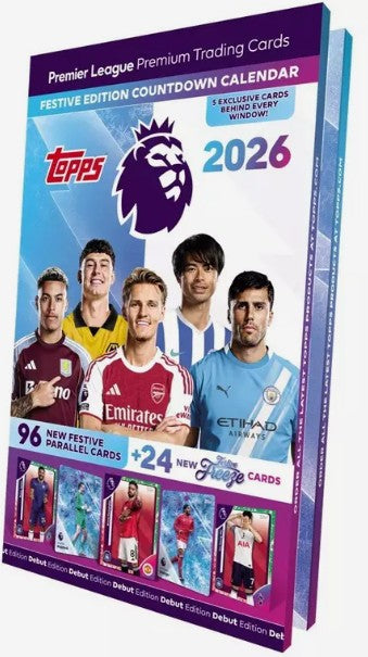 Topps Match Attax Premier League 2026 Adventskalender