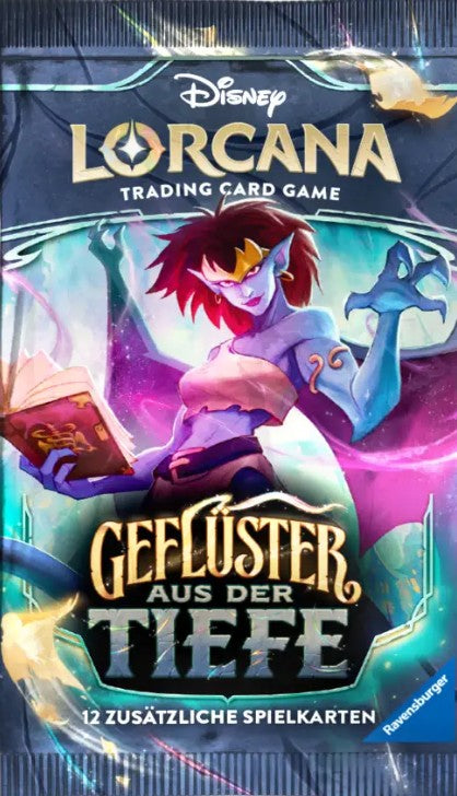 Disney Lorcana: Geflüster aus der Tiefe - Einzelbooster deutsch