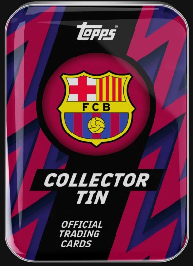2025-26 Topps FC Barcelona Collector Tin