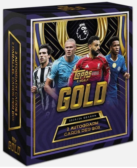 2025-26 Topps X Doaly Gold Premier League - Hobby Box