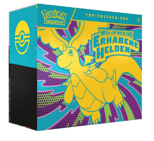 Pokemon: Megaentwicklung 2.5 Erhabene Helden - Top Trainer Box
