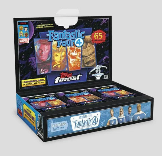 2026 Topps Finest Fantastic Four - Hobby Box