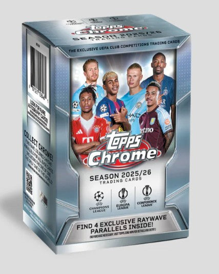2025-26 Topps Chrome UCC Club Competitions - Value Box