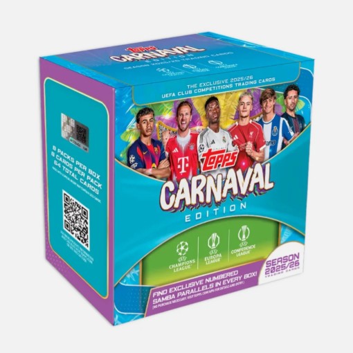2025-26 Topps Chrome UCC Club Competitions Carnaval Edition Box